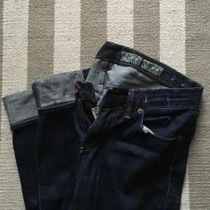 Reserved - Madewell dark wash skinny skinny jean